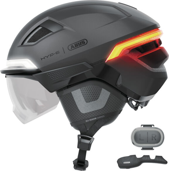 Abus HYP-E BL.ACE Smart Helm - Volcano Titan M / 54-58cm