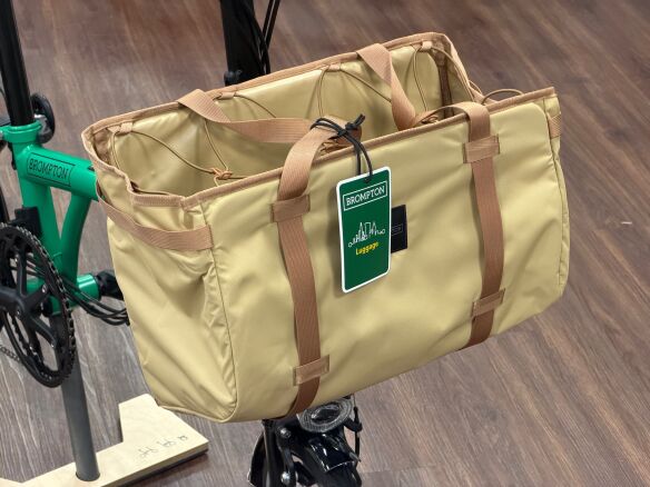 Brompton Borough Basket Einkaufstasche Large Sand Beige
