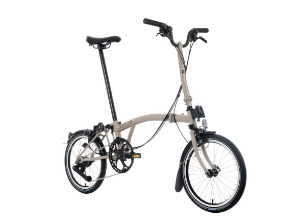 Brompton C Line 12-Gang Dune Sand Hoher Lenker