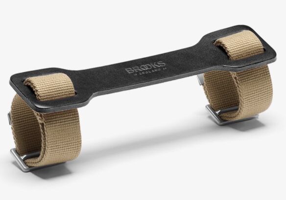Brooks Tragehilfe für Brompton Handgriff Leder schwarz