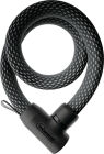 Abus Yarnit 4004K Seilschloß mit Kette 110 cm Schwarz