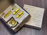 Brompton Color Touch Points Verschluß Set Gelb-Gold