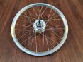 Brompton Hinterrad 3 Gang Nabenschaltung Silber