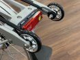 Easy Wheels Deluxe C Line SILBER 2er Set 6mm (Gepäckträger 2x bestellen )