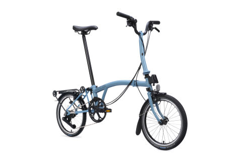 Brompton C Line 12-Gang Cloud Metallic M-Lenker