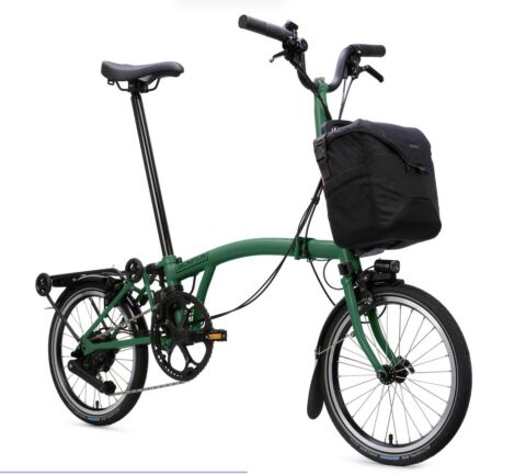 Brompton Electric C Line Racing Green M-Lenker