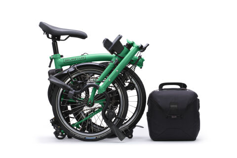 Brompton Electric C Line (ab 13,8 kg) Palm Green M-Lenker