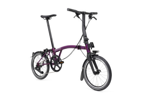 Brompton New P Line 12-Gang Amethyst Lacquer S-Lenker