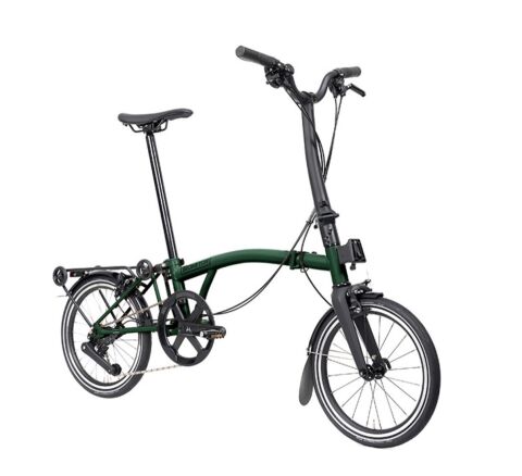 Brompton New P Line 12-Gang Racing Green H-Lenker