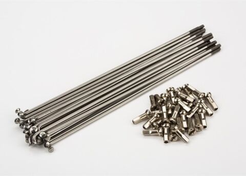 Brompton Speiche/Nippelset 14G Glattstrichspeiche 132