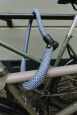 Abus Yarnit 4004K Seilschloß mit Kette 140 cm Schwarz