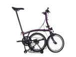 Brompton C Line 4-Gang Amethyst Lacquer S-Lenker