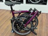 Brompton C Line 4-Gang Amethyst Lacquer S-Lenker