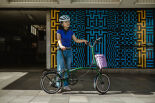 Brompton C Line 12-Gang Racing Green Hoher Lenker