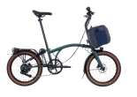Brompton Electric G Line Forest Green M-Lenker
