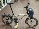 Brompton Electric G Line Traildust white M Lenker
