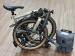 Brompton Electric G Line Traildust white M Lenker