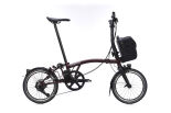 Brompton Electric P Line (ab 12,5 kg) Plum Red H-Lenker