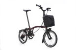 Brompton Electric P Line (ab 12,5 kg) Plum Red M-Lenker