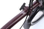 Brompton Electric P Line (ab 12,5 kg) Plum Red M-Lenker