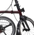 Brompton New P Line 12-Gang Red Plum Weinrot M-Lenker