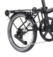 Brompton New P Line 12-Gang Matt Black M-Lenker